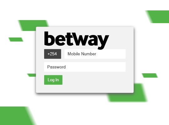 How to Login on Betway from Kenya?