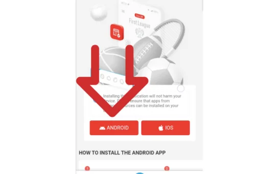 Megapari App Download for Android Step 1