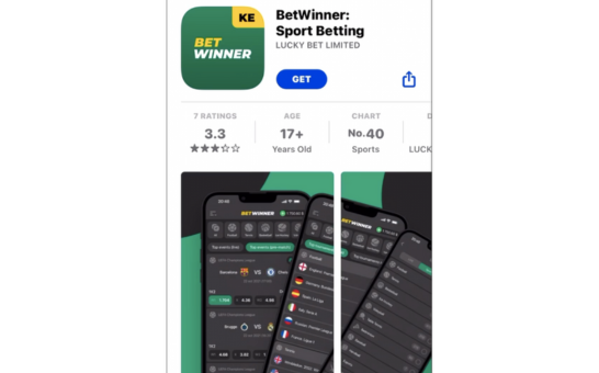 Betwinner App for IOS Step 1